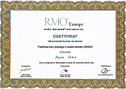 Certyfikat RMO Europe